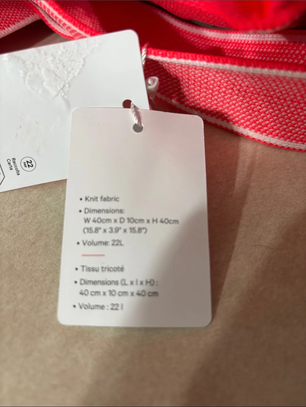 lululemon athletica Fold it up Tote NWT!